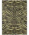 D Style Mali Ml1 8' X 10' Area Rug In Gold Tone