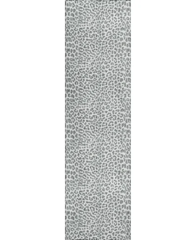 D Style Mali Ml2 2'3" X 10' Runner Area Rug In Onyx