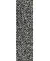 D Style Mali Ml2 2'3" X 12' Runner Area Rug In Midnight