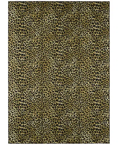 D Style Mali Ml2 5' X 7'6" Area Rug In Gold Tone