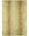 D Style Mali Ml3 3' X 5' Area Rug In Gold Tone