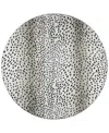 D Style Mali Ml3 8' X 8' Round Area Rug In Ivory