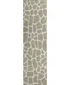 D Style Mansa Msa4 2'3" X 10' Runner Area Rug In Tan,beige