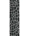 D Style Mali Ml4 2'3" X 7'6" Runner Area Rug In Midnight