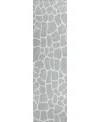 D Style Mali Ml4 2'3" X 7'6" Runner Area Rug In Onyx