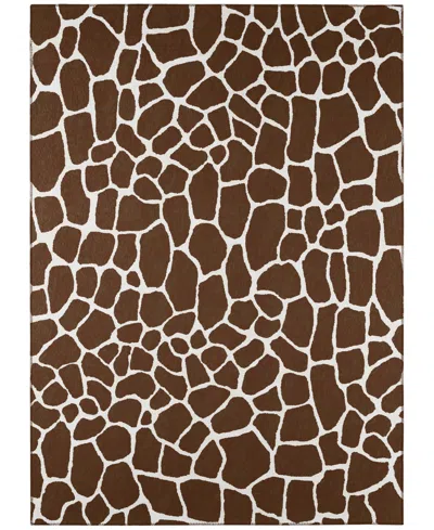 D Style Mali Ml4 3' X 5' Area Rug In Chocolate