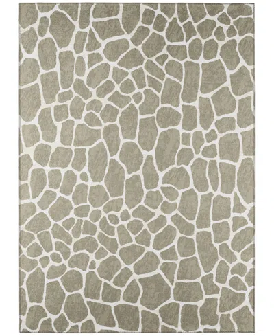 D Style Mansa Msa4 5' X 7'6" Area Rug In Tan,beige