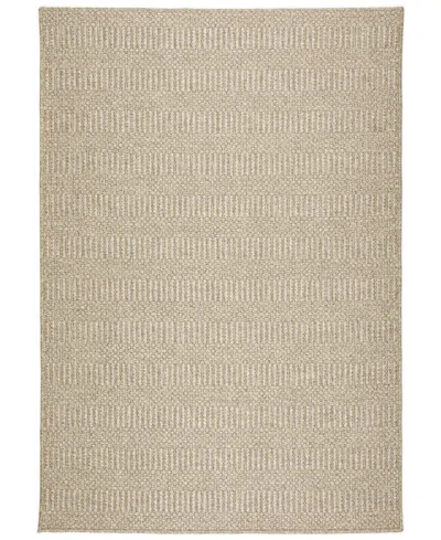 D Style Nusa Outdoor Nsa4 3' X 5' Area Rug In Beige