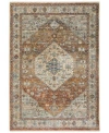 D Style Perga Prg1 Area Rug In Paprika
