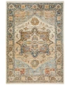 D Style Perga Prg2 Area Rug In Blue