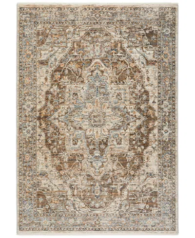 D Style Perga Prg9 3' X 5' Area Rug In Mocha