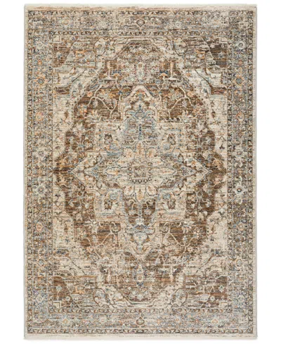 D Style Perga Prg9 9' X 13'2" Area Rug In Mocha