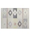 D Style Phoenix Ph1 1'8" X 2'6" Area Rug In Ivory