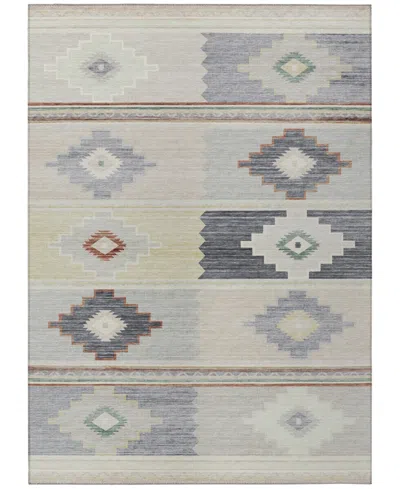 D Style Phoenix Ph1 8' X 10' Area Rug In Ivory