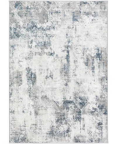 D Style Rhodes Rr1 5'1" X 7'5" Area Rug In Gray