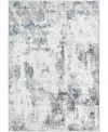 D Style Rhodes Rr1 7'10" X 10' Area Rug In Gray