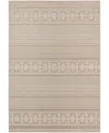D Style Rhodes Rr2 3'2" X 5'1" Area Rug In Taupe