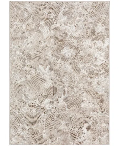 D Style Rhodes Rr5 7'10" X 10' Area Rug In Taupe