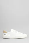 DATE HILL LOW SNEAKERS IN WHITE LEATHER D.A.T.E.