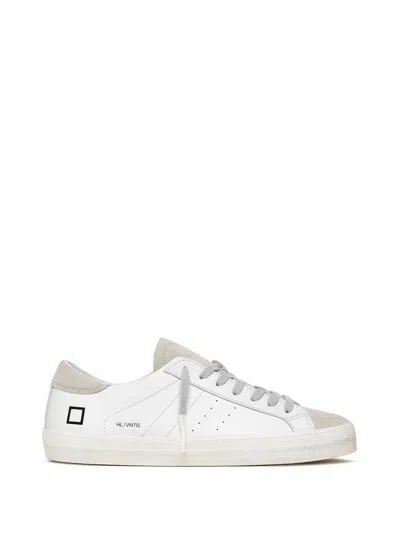 Date Hill Low Vintage Leather Sneaker In White