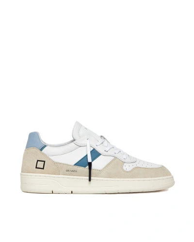 Date Trainer Court 2.0 Vintage Calf White Sky In White-sky
