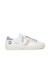 DATE SNEAKER HILL LOW VINTAGE CALF WHITE LILAC