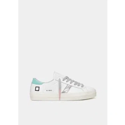 Date White Mint Calf Calf Vintage Sneakers