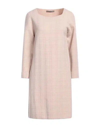 D-exterior D. Exterior Woman Mini Dress Blush Size M Merino Wool, Polyester In Pink