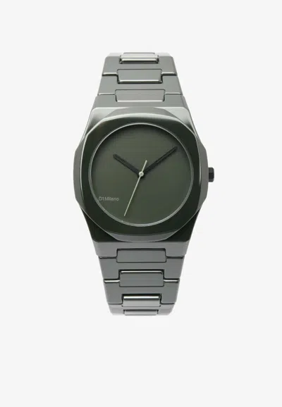 D1 Milano Ceramic 37 Mm Watch In Green
