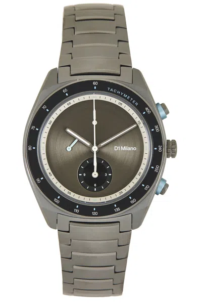 D1 Milano Cronografo 40mm Watch In Essential Black