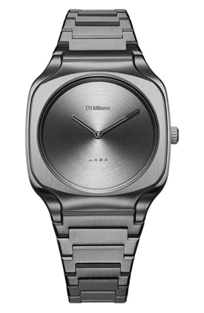 D1 MILANO D1 MILANO GUN FRAME SQUARE BRACELET WATCH, 37MM