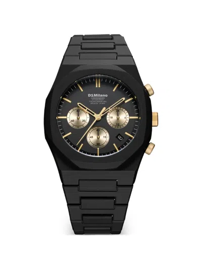 D1 Milano Gilded Solar 40.5mm Watch In Multi