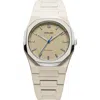 D1 Milano Grey Mesh Polycarbonate Bracelet Watch, 37mm