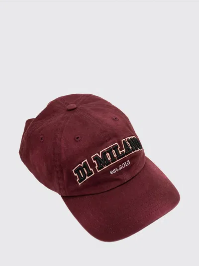 D1 Milano Hat Men In Burgundy
