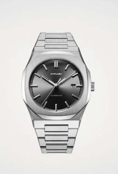 D1 Milano Man  Atbj10 41.5 Mm In Metallic