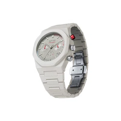D1 Milano Man  D1-phbjpr 40.5 Mm In Metallic