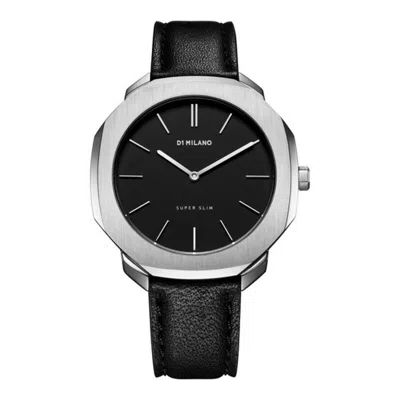 D1 Milano Men's Watch  ( 36 Mm) Colour:silver Gbby2 In Black