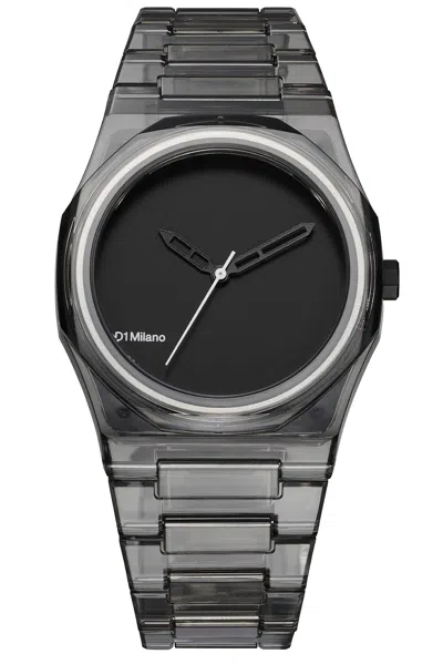 D1 Milano Nylon 39mm Watch In Exp Black