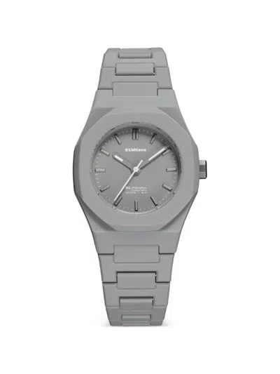 D1 Milano Polycarbon 32mm Watch In Gray