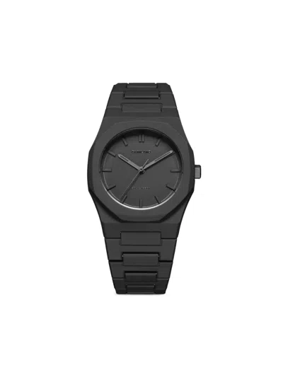 D1 Milano Black D1-pcbu01 Polycarbon Nebula Polycarbonate Quartz Watch