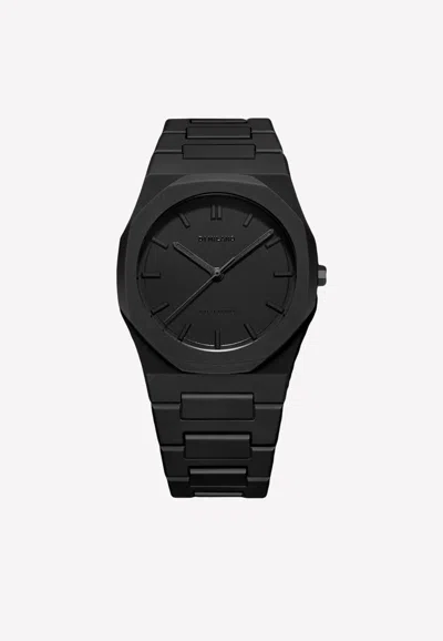 D1 Milano Polycarbon 40.5 Mm Watch In Black