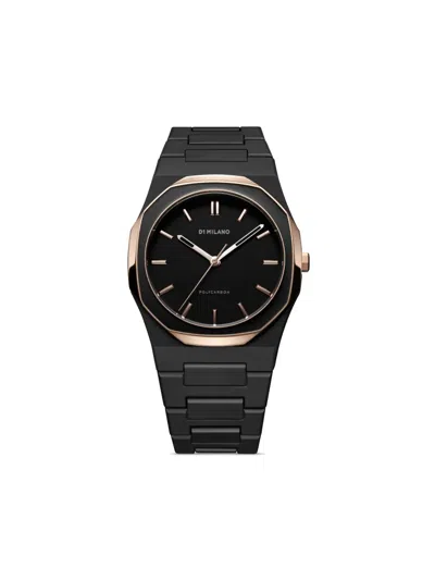 D1 Milano Watch Polycarbon 40.5mm In Black