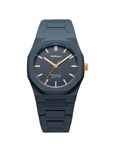 D1 Milano Polycarbon 40.5mm Watch In Gold