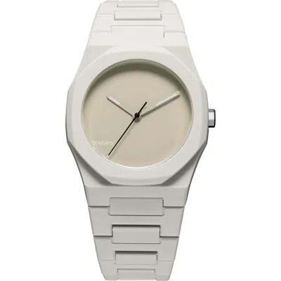 D1 Milano Polycarbon Bracelet Watch, 37mm
