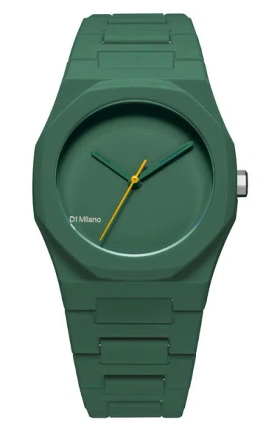 D1 MILANO D1 MILANO POLYCARBON BRACELET WATCH, 37MM