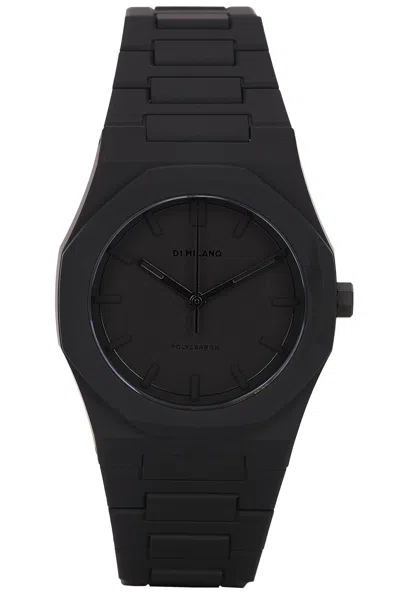 D1 Milano Polycarbon Nebula 37mm Watch In Nebula Black