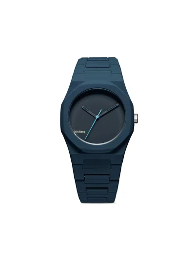 D1 Milano Polycarbon Shadow 40.5 Mm Watch In Blue