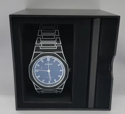 Pre-owned D1 Milano Polycarbon Sketch Watch 40.5mm Black Pcbj33 From Japan