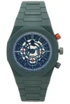 D1 Milano Polychrono 40.5mm Watch In Green