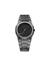 D1 Milano Watch Nylon 39 Mm In Metallic